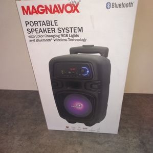 MAGNAVOX PORTABLE SPEAKER SYSTEM